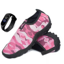 Sapatilha Aquatica Neoprene Antiderrapante + Relógio digital Coleção Nova 2025