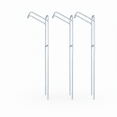 Suporte de Vara de Pesca 41cm Aço Reforçado Para Barranco Pesqueiro