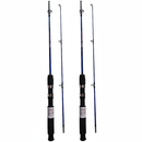 Vara De Pesca Sahara Verao Fibra De Vidro Maciça Duas Partes 12-25 Libras