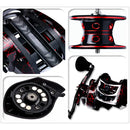 Kit De Pesca Carretilha + Vara + Linha Proberos Drag 10kg Recolhimento 7.1:1