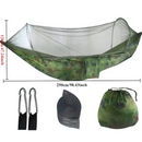 Rede de Acampamento com Mosquiteiro 250x120cm - Leve e Resistente