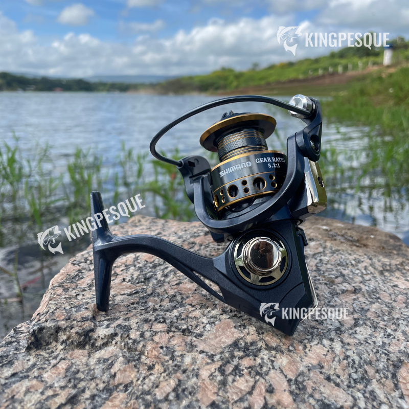 Molinete Shimano Drag de Até 15kg Com 13 Rolamentos Todo De Metal