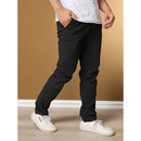 Calças Sarja Masculina Alfaiataria Bolso Faca Bolso Embutido