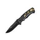 Canivete Dobrável Tática de Aço Inoxidável Para Acampamento e Caça