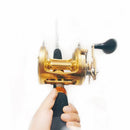 Carretilha de Pesca Marítima ACT351 - Drag 20kg, Recolhimento 4.1:1 - Mão Direita