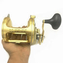 Carretilha de Pesca Marítima ACT351 - Drag 20kg, Recolhimento 4.1:1 - Mão Direita