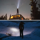 Lanterna De Cabeça Resistente Á Água - 400 Lumens De Brilho Potente, Iluminação De Até 100m