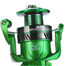 Molinete Kingpesque Lanterna Verde MX Drag De Até 15kg Recolhimento 5.2:1 + Óculos Polarizado Kingpesque E Ebook Proficinal De Brinde