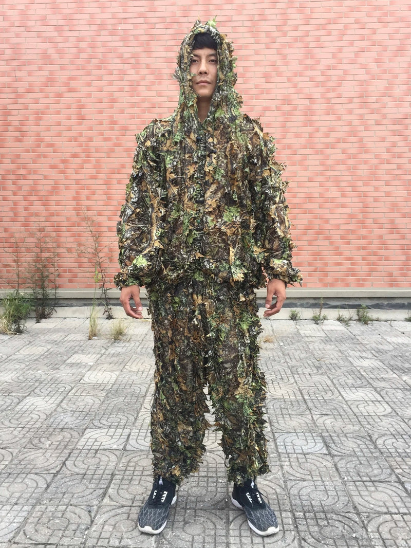 Roupa de Camuflagem Ghillie Unissex para Caça e Aventura