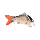 Isca Artificial Articulada 6 Segmentos Realismo Extremo