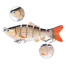 Isca Artificial Articulada 6 Segmentos Realismo Extremo