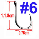 Anzóis de Pesca Iseama Offset - Alta Resistência e Precisão