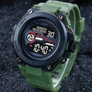 Relógio Militar Esportivo Masculino Yikaze LED Digital à Prova D'Água