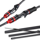 Vara de Pesca Sougayilang 2.1m Carbono Ultraleve 4 Seções