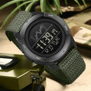 Relógio Militar Digital Sanda Esportivo à Prova d'Água