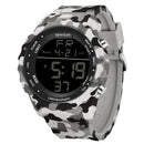 Relógio Militar Camuflado Digital  Sanda à Prova d'Água