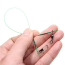 Chicote castor de Aço Anti-Mordida com Snaps Rotativos - Até 200 Peças