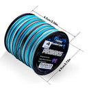 Linha de Pesca Multifilamento Proberos 300M Multicolor 6LB Até 80LB