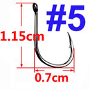 Anzóis de Pesca Iseama Offset - Alta Resistência e Precisão