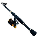 Kit Vara de Pesca Telescópica GHOTDA com Carretel Giratório
