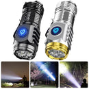 Lanterna Recarregável Impermeável 20W LED Tipo-C