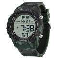 Relógio Militar Camuflado Digital  Sanda à Prova d'Água