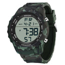 Relógio Militar Camuflado Digital  Sanda à Prova d'Água