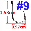 Anzóis de Pesca Iseama Offset - Alta Resistência e Precisão