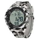 Relógio Militar Camuflado Digital  Sanda à Prova d'Água