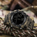 Relógio Militar Camuflado Digital  Sanda à Prova d'Água