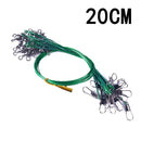 Chicote castor de Aço Anti-Mordida com Snaps Rotativos - Até 200 Peças