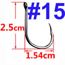 Anzóis de Pesca Iseama Offset - Alta Resistência e Precisão