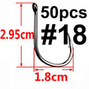 Anzóis de Pesca Iseama Offset - Alta Resistência e Precisão