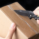 Canivete Dobrável Tática de Aço Inoxidável Para Acampamento e Caça