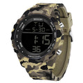 Relógio Militar Camuflado Digital  Sanda à Prova d'Água