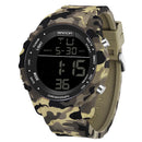 Relógio Militar Camuflado Digital  Sanda à Prova d'Água