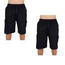 Short Militar Masculino de Sarja Bolsos Frontais e Traseiros