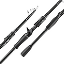 Vara de Pesca Telescópica de Fibra de Carbono - Super Rígida