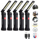 Lanterna Dobrável Recarregável USB Multifuncional