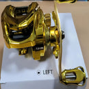 Carretilha Bilink-GD Aço Inox Drag de 8.16kg Rolamento 5+1BB Recolhimento 7.2:1