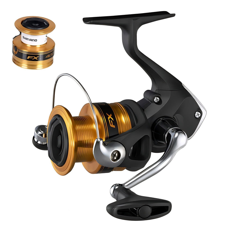 Molinete Shimano FX Drag Até 8,5 kg de Força Com Recolhimento 5.2:1