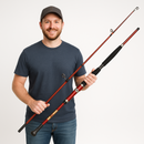 Vara de Pesca Kingpesque Com Força 20kg Feita de Carbono -  1,8m, 2,1m e 2,4m